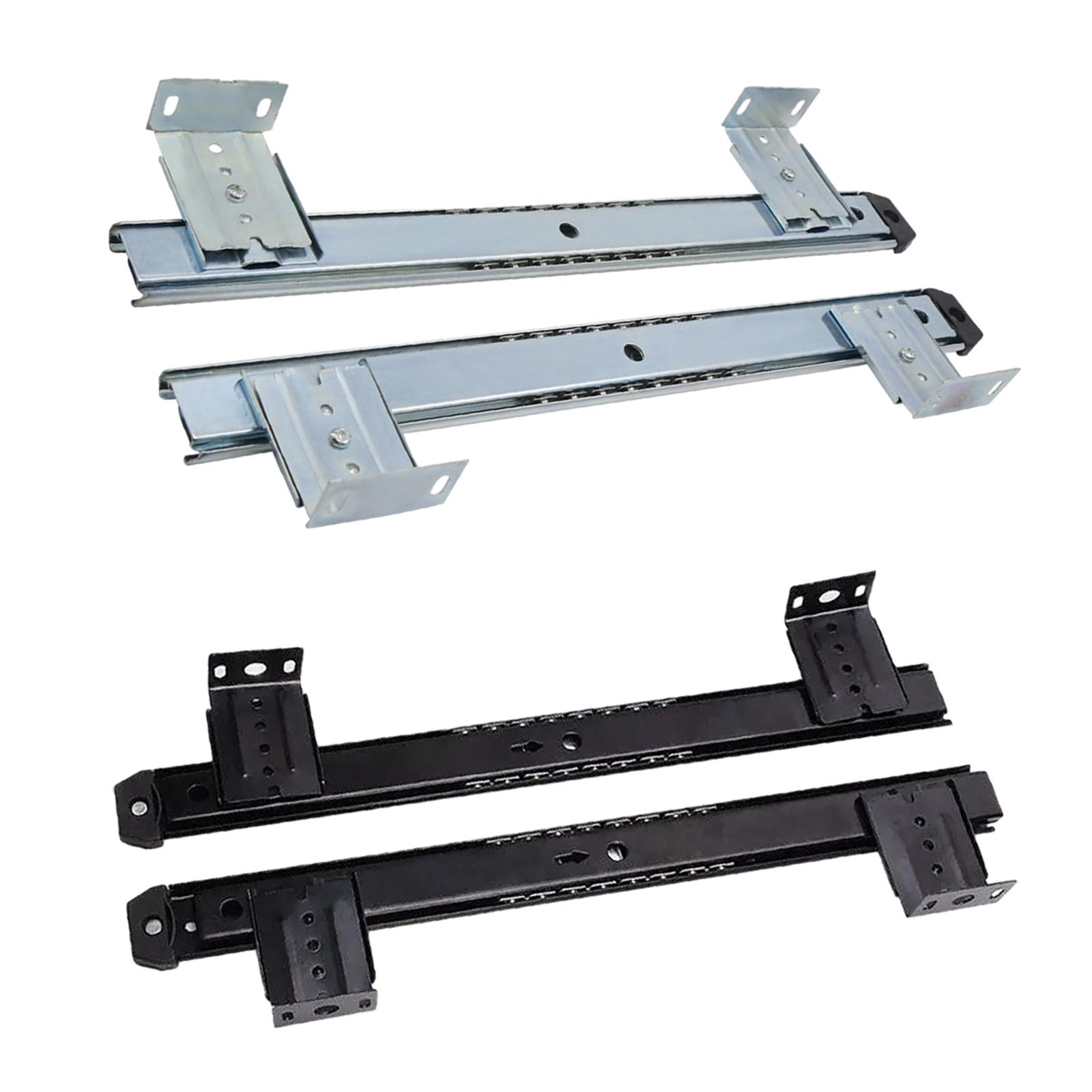 Keyboard Drawer Under - -Binario deslizante para bandejas de cajones,