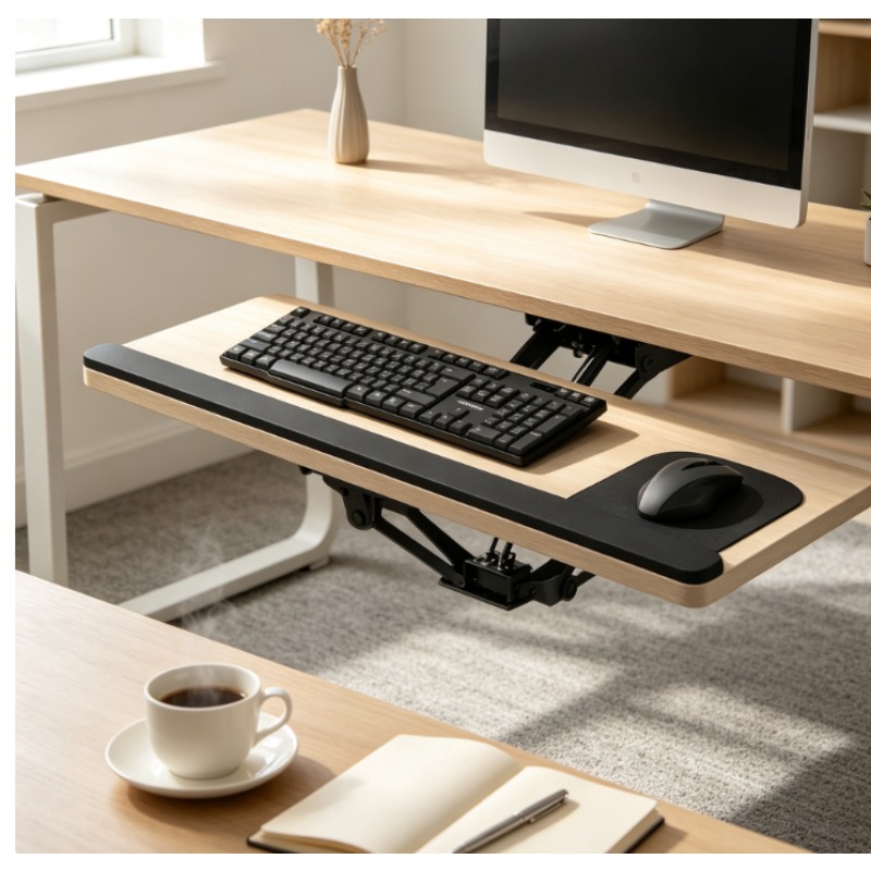Keyboard Drawer Under - Bandeja para Teclado Debajo del Escritorio,