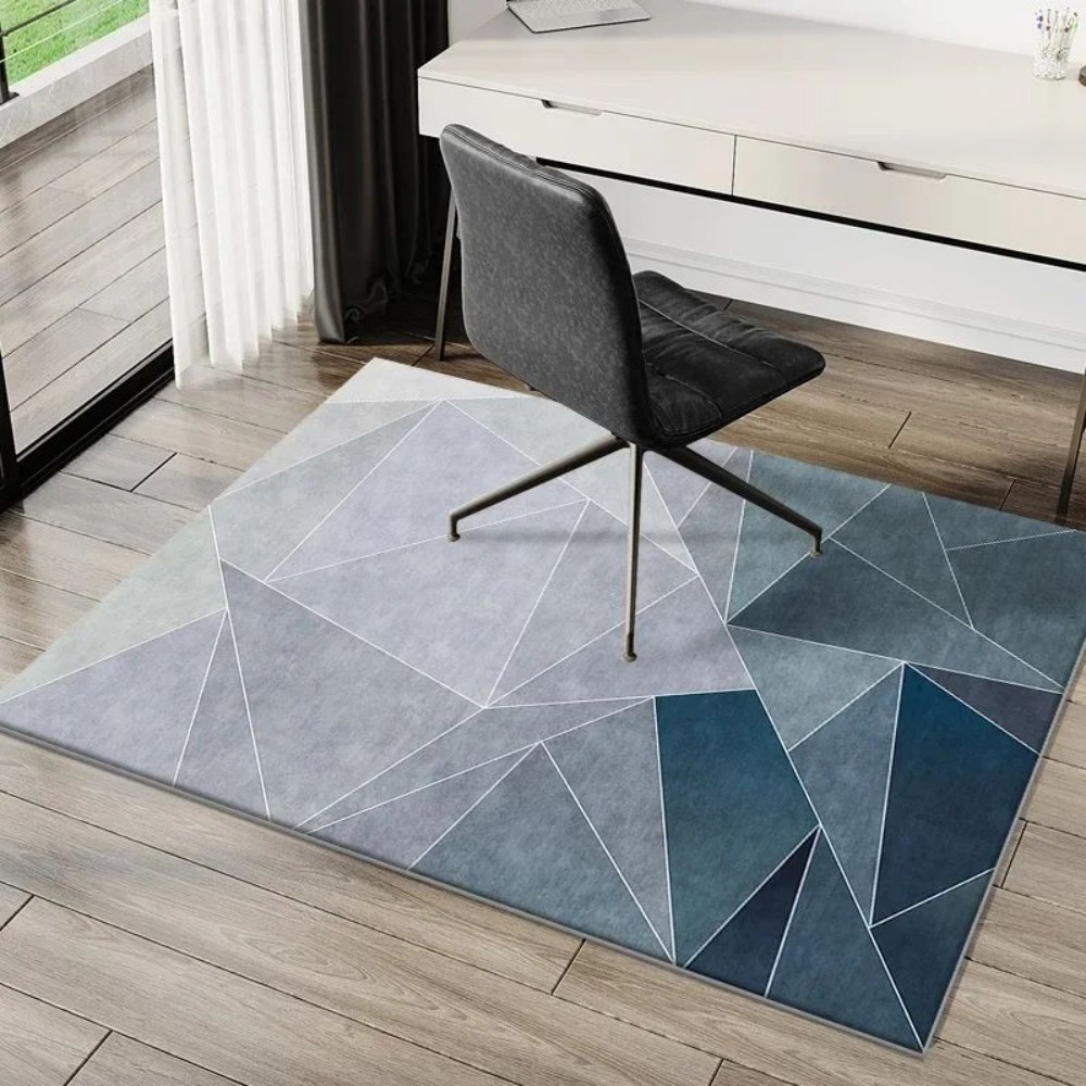 Gaming Desk With Hutch - VIKAMA Alfombra para silla para juegos,