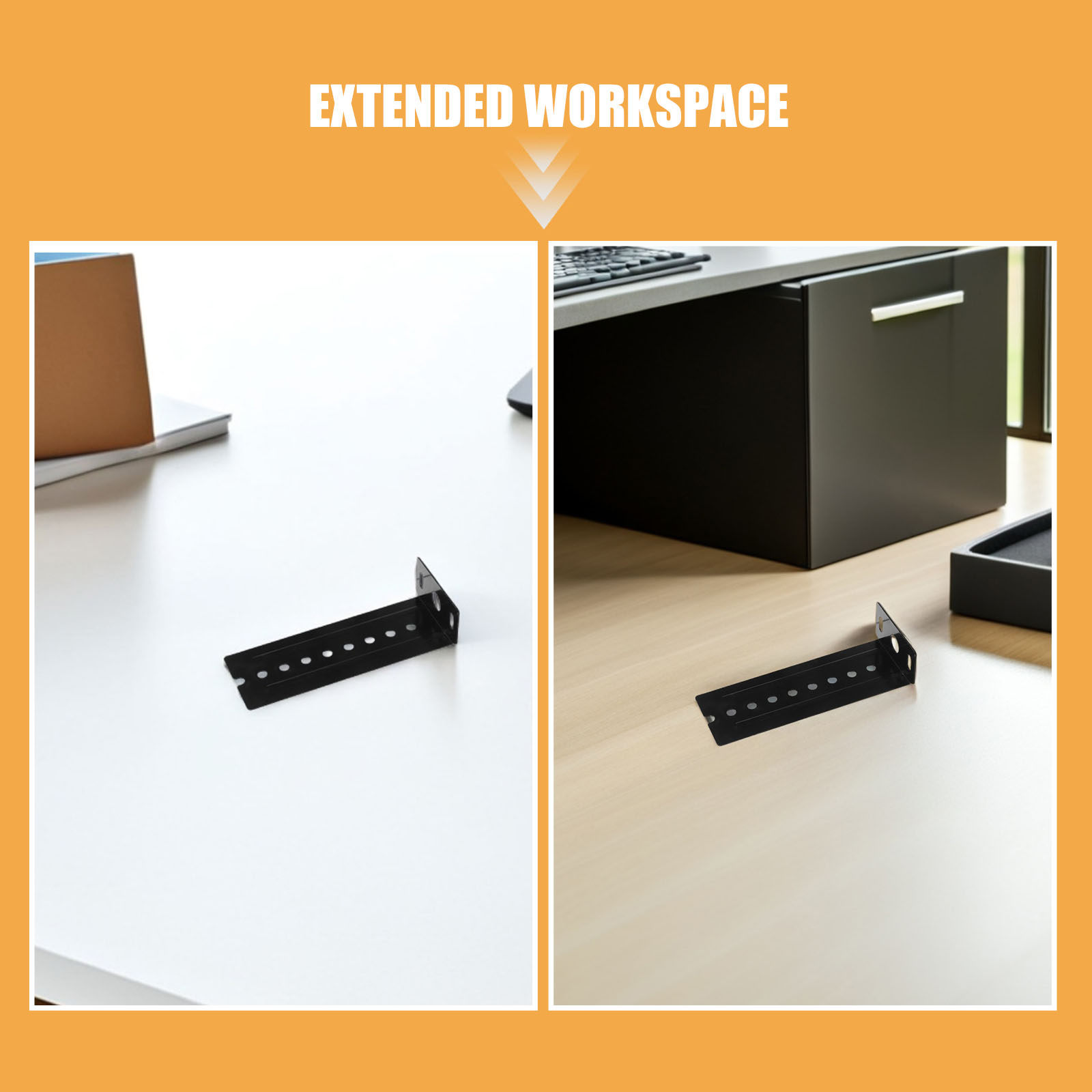 12 piezas de soportes deslizan - Keyboard Drawer Under reseña y precio