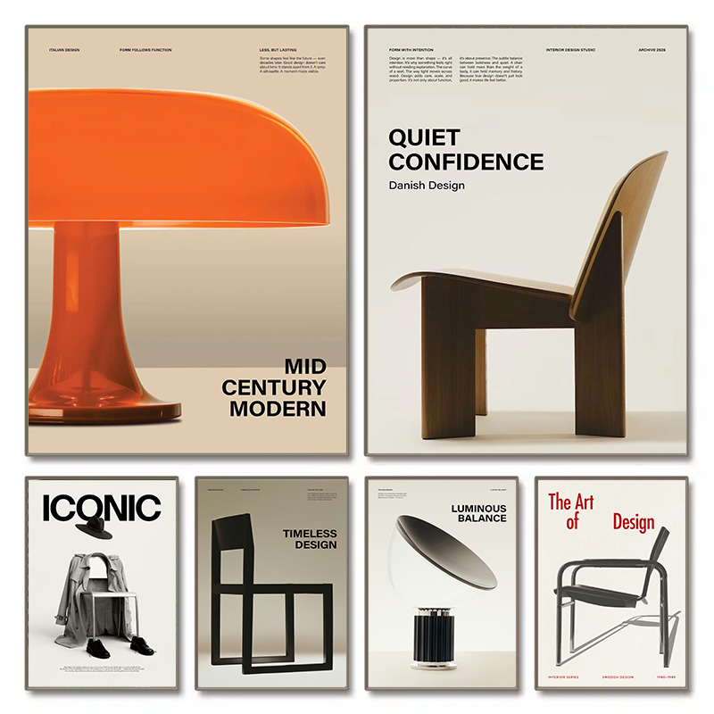 Póster de Muebles Minimalistas - Office Furniture For Home reseña y precio
