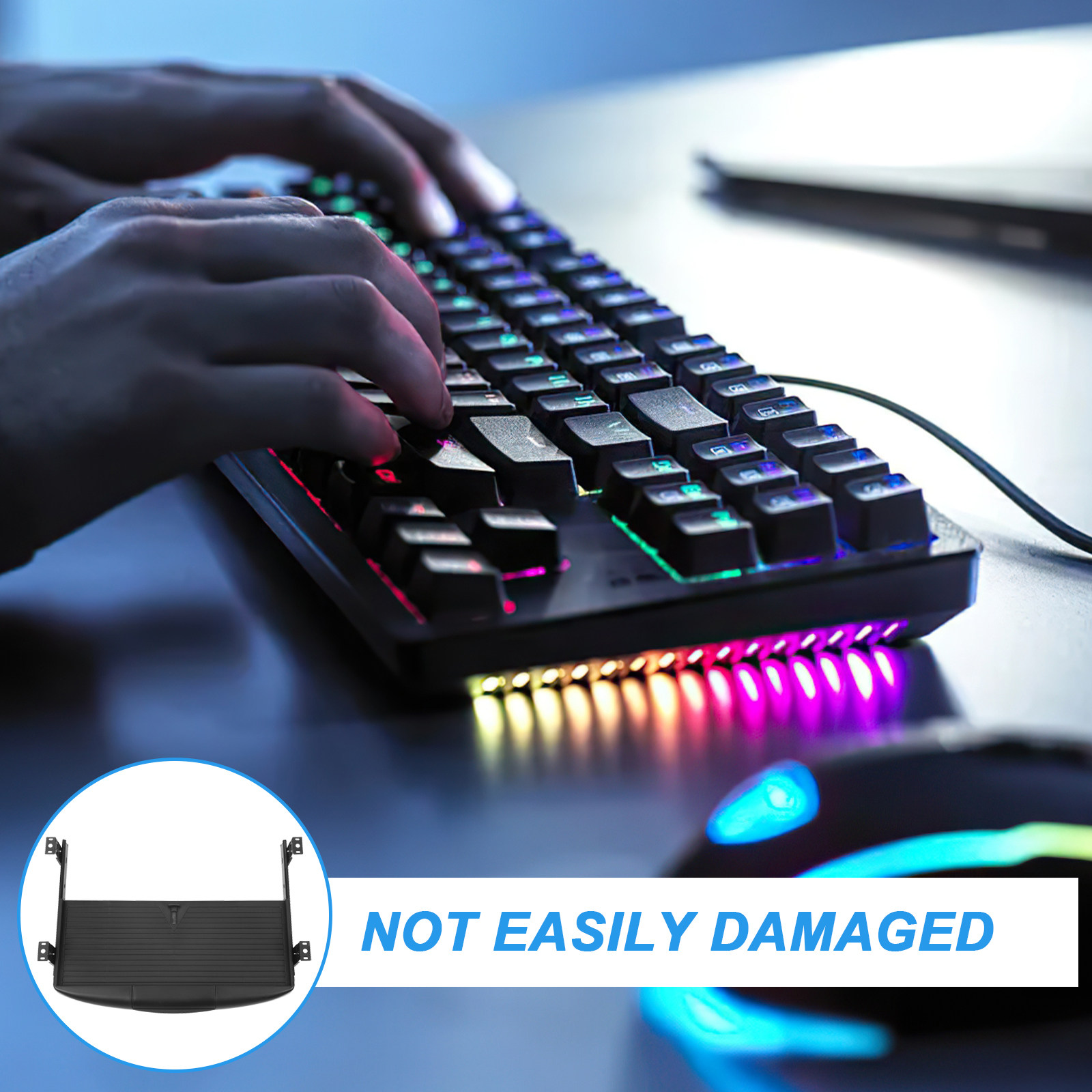 Bandeja para Teclado de Doble  - Keyboard Drawer Under reseña y precio