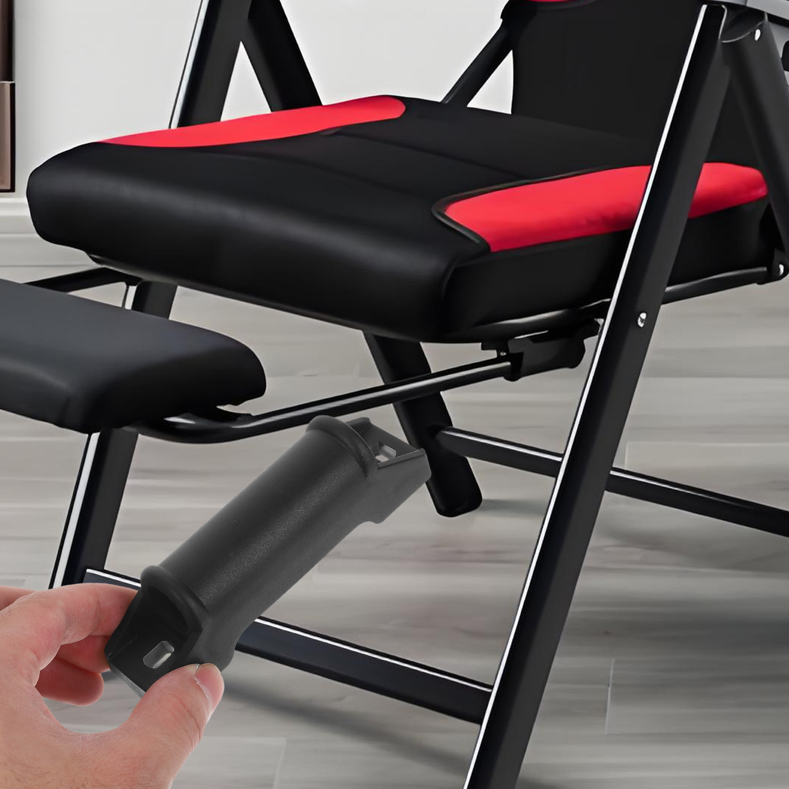 Deslizador de reposapiés para  - Gaming Desk With Hutch reseña y precio
